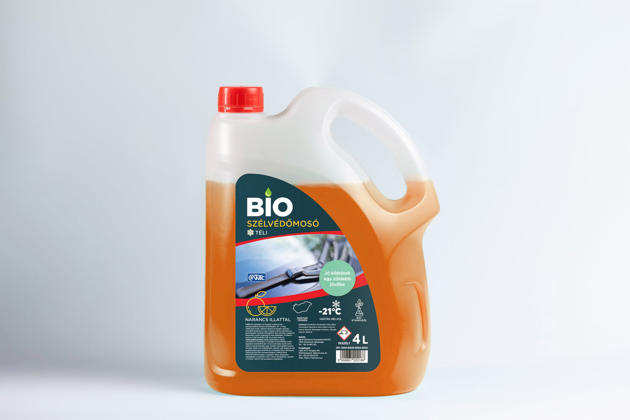 Bio téli szélvédőmosó folyadék 4 L